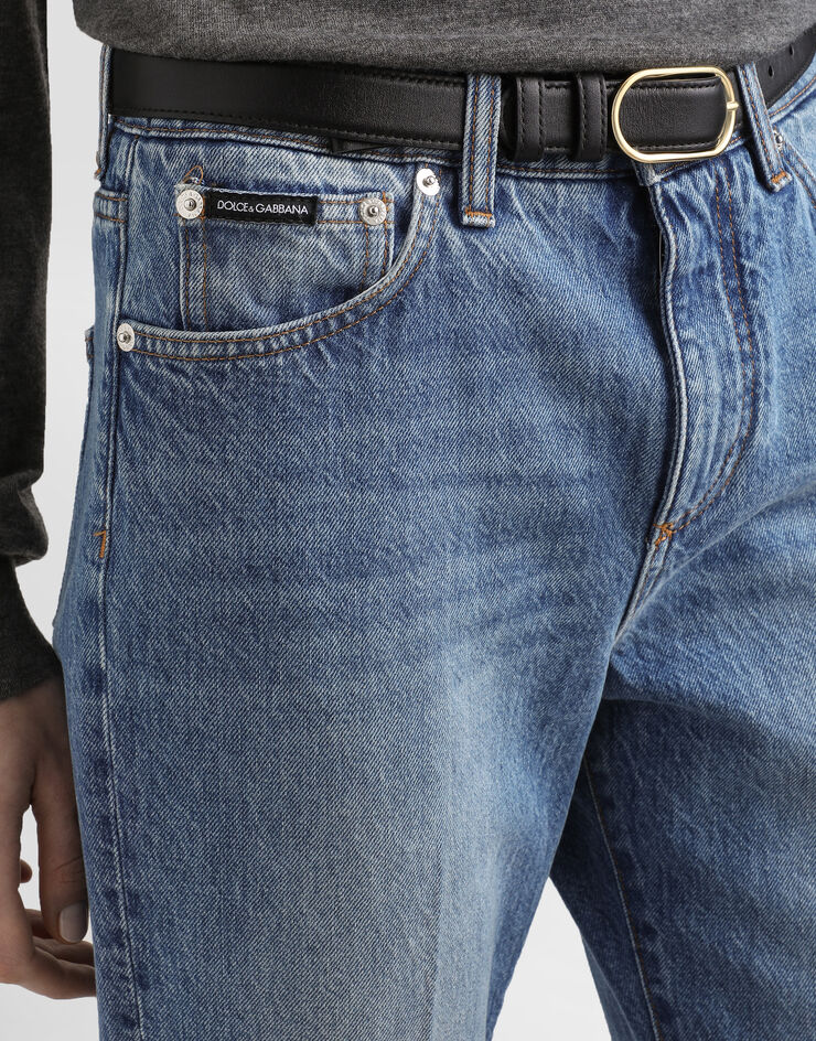 Dolce & Gabbana 5-pocket denim trousers Multicolor FTC8TDG8MR9