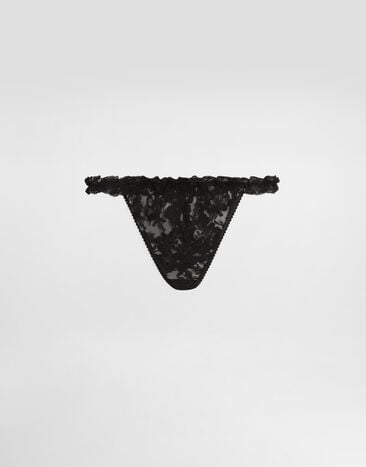 Dolce & Gabbana Lace briefs Black O2E46TONN37