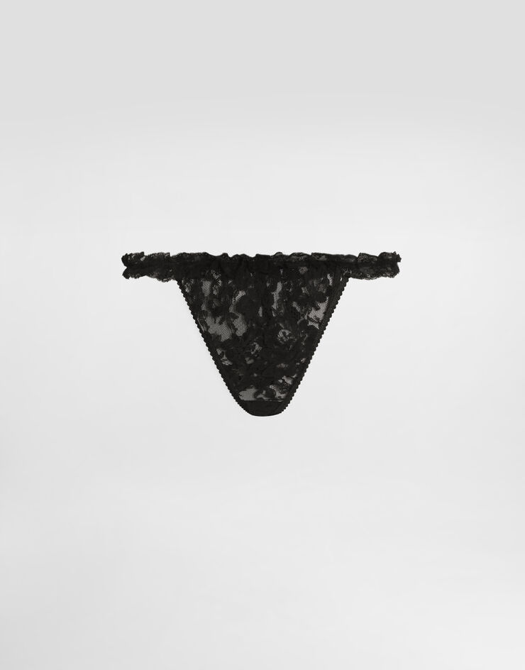 Dolce & Gabbana Lace briefs Black O2E46TONN37