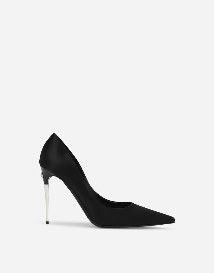 Dolce & Gabbana Satin pumps Black CD1851A7630