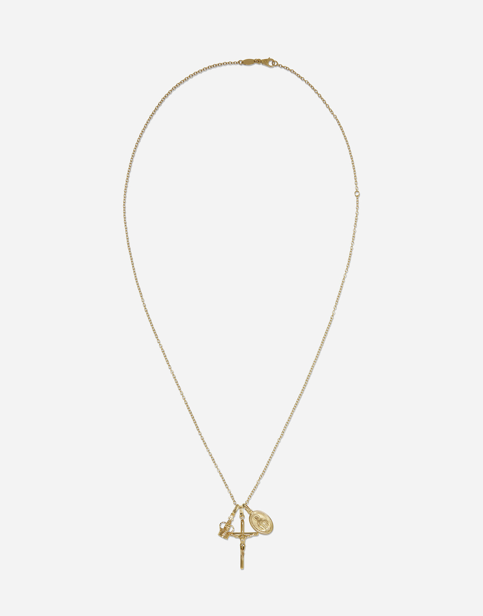 Dolce and gabbana gold necklace top
