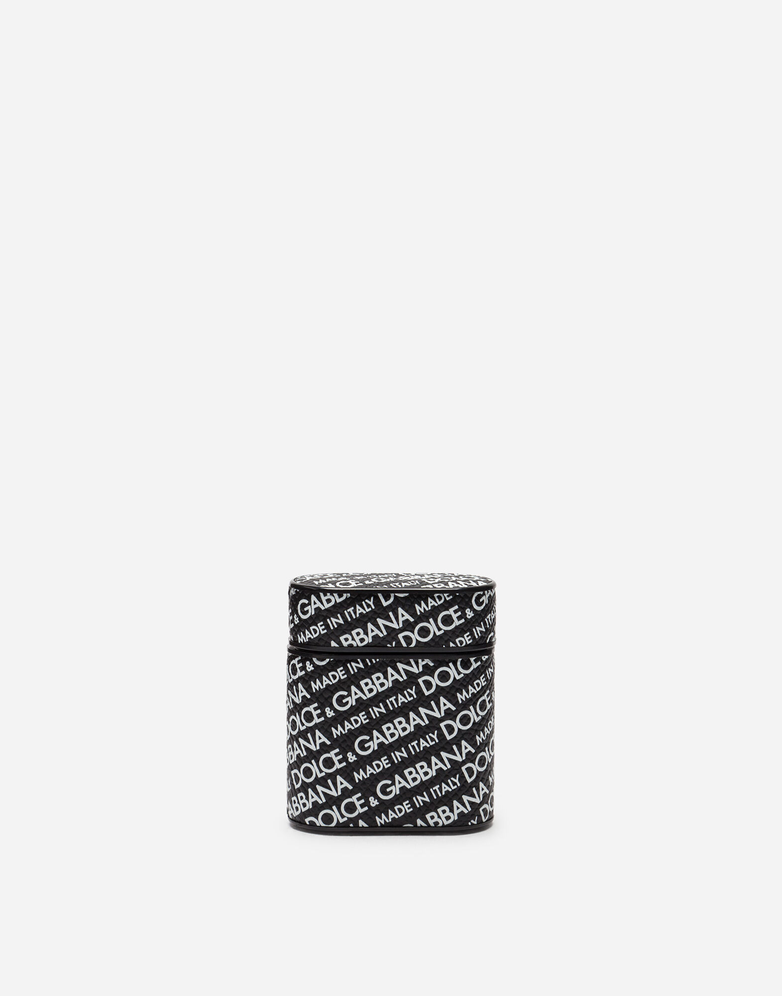 Etui pour airpods en cuir de veau dauphine imprime
