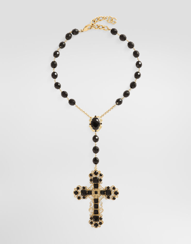 Dolce & Gabbana Short rosary necklace Multicolor WNS6V2W1111
