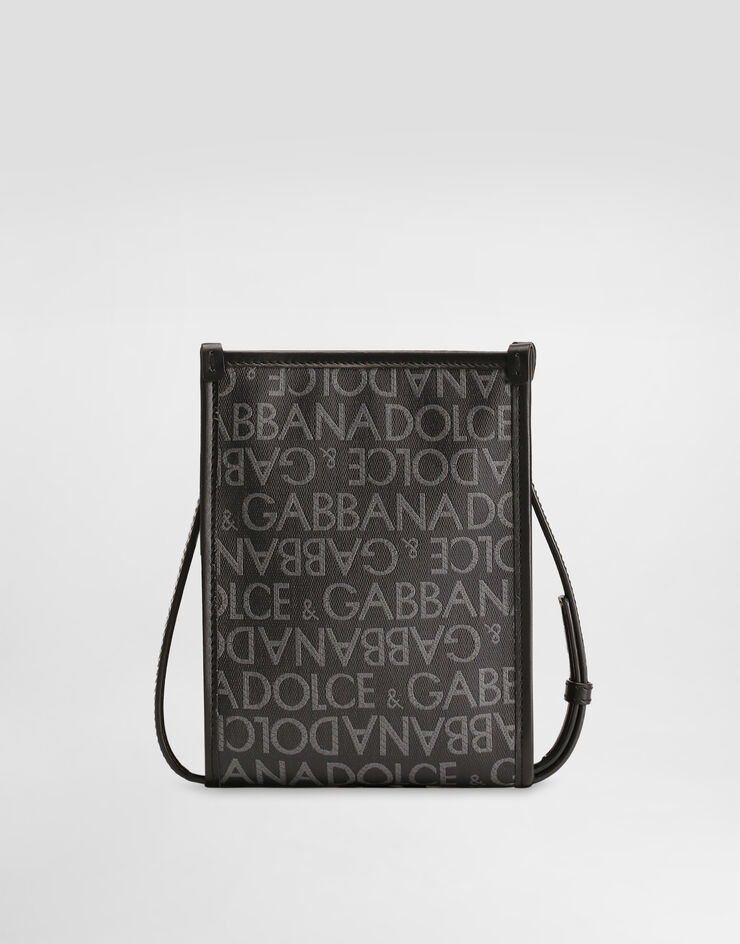 Dolce & Gabbana Bolso shopper pequeño de tejido jacquard revestido Multicolor BM3025AJ705