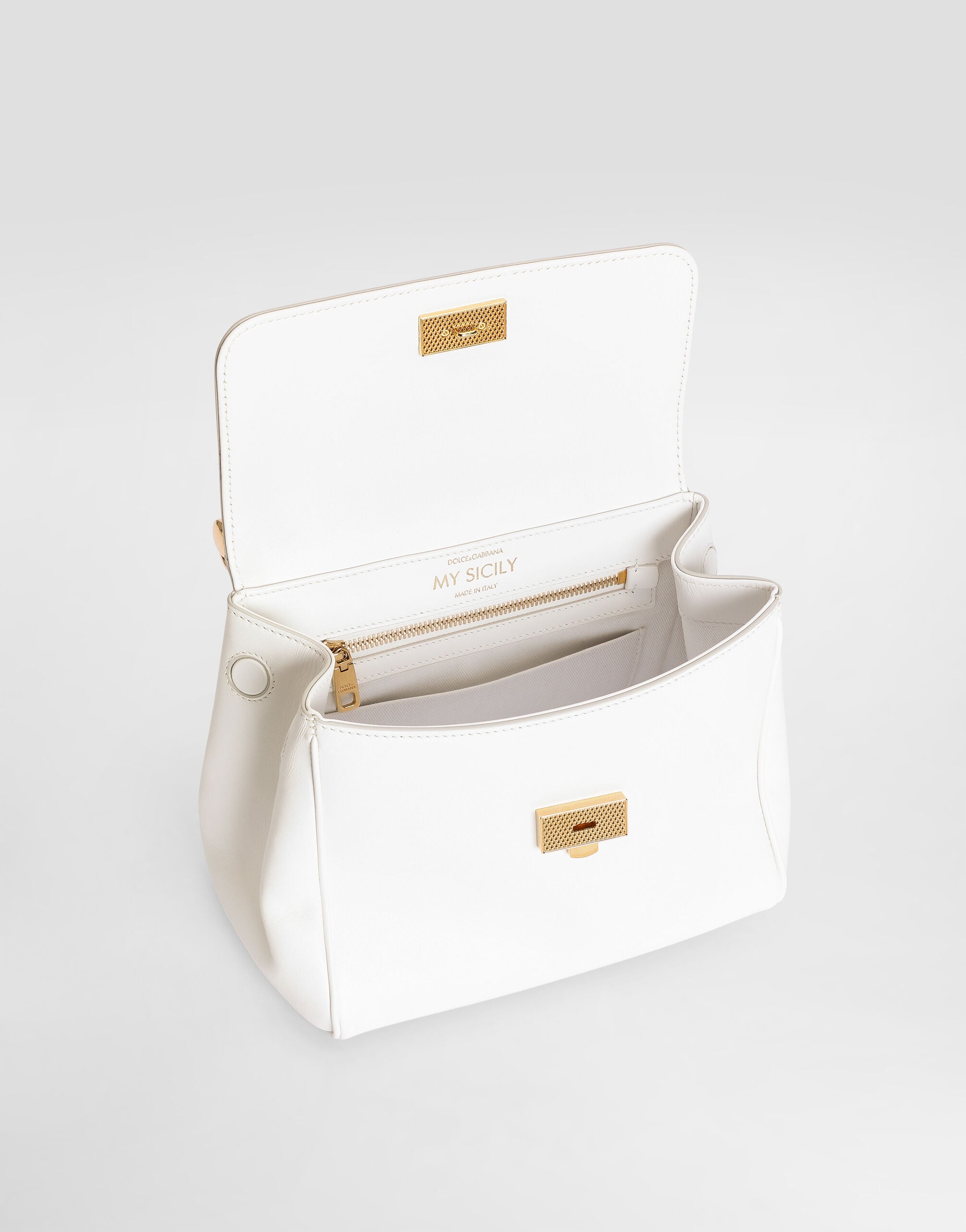 Small My Sicily handbag in calfskin
