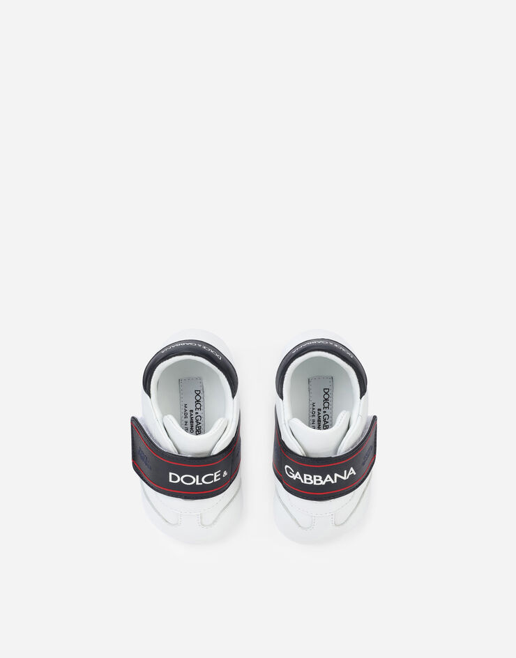 Dolce & Gabbana Sneakers en cuir nappa à logo Multicolore DK0132AO886