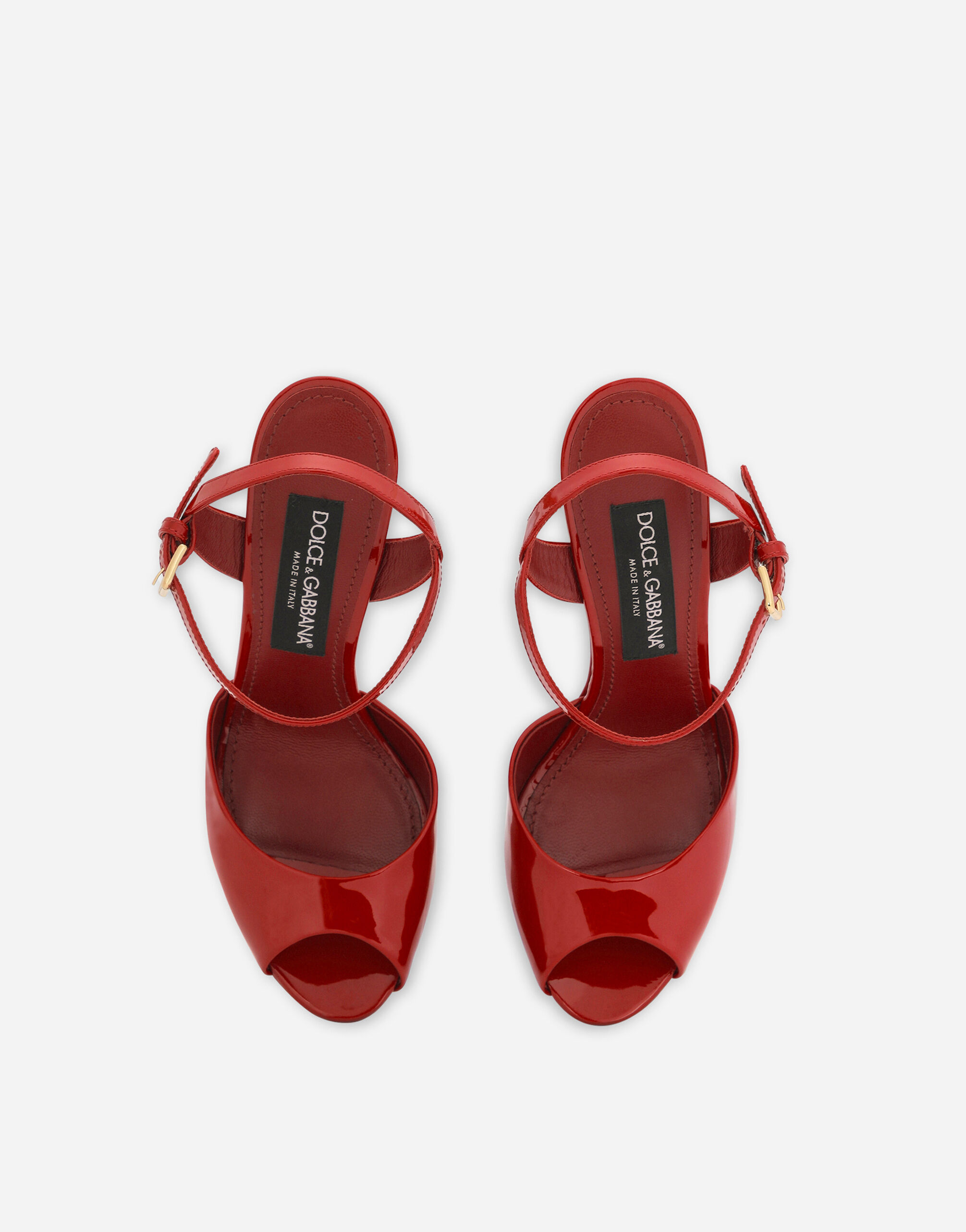 Dolce & Gabbana エナメル ウェッジ パンプス レッド CZ0293A1471_80301_0.jpg