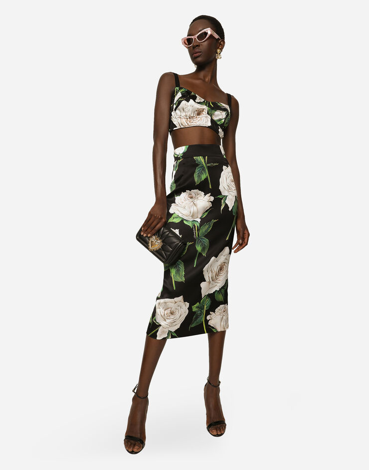 Dolce & Gabbana GONNA Mehrfarbig F4CCQTFSA3C