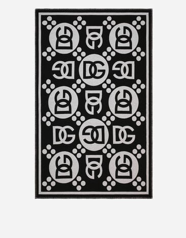 Dolce & Gabbana Wool Jacquard Blanket Multicolor TCE012TCAN2