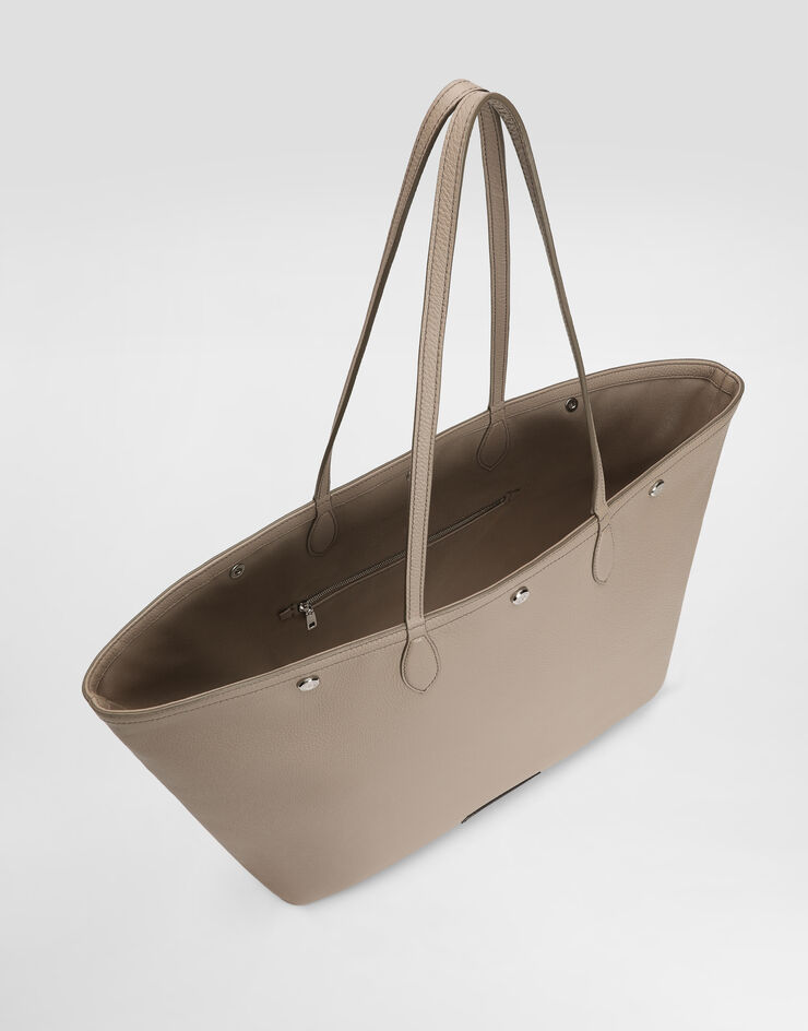 Dolce & Gabbana Bolso shopping essenza en piel de becerro Dolce & Gabbana Bolso shopping essenza en piel de becerro Beige BM2658A0370