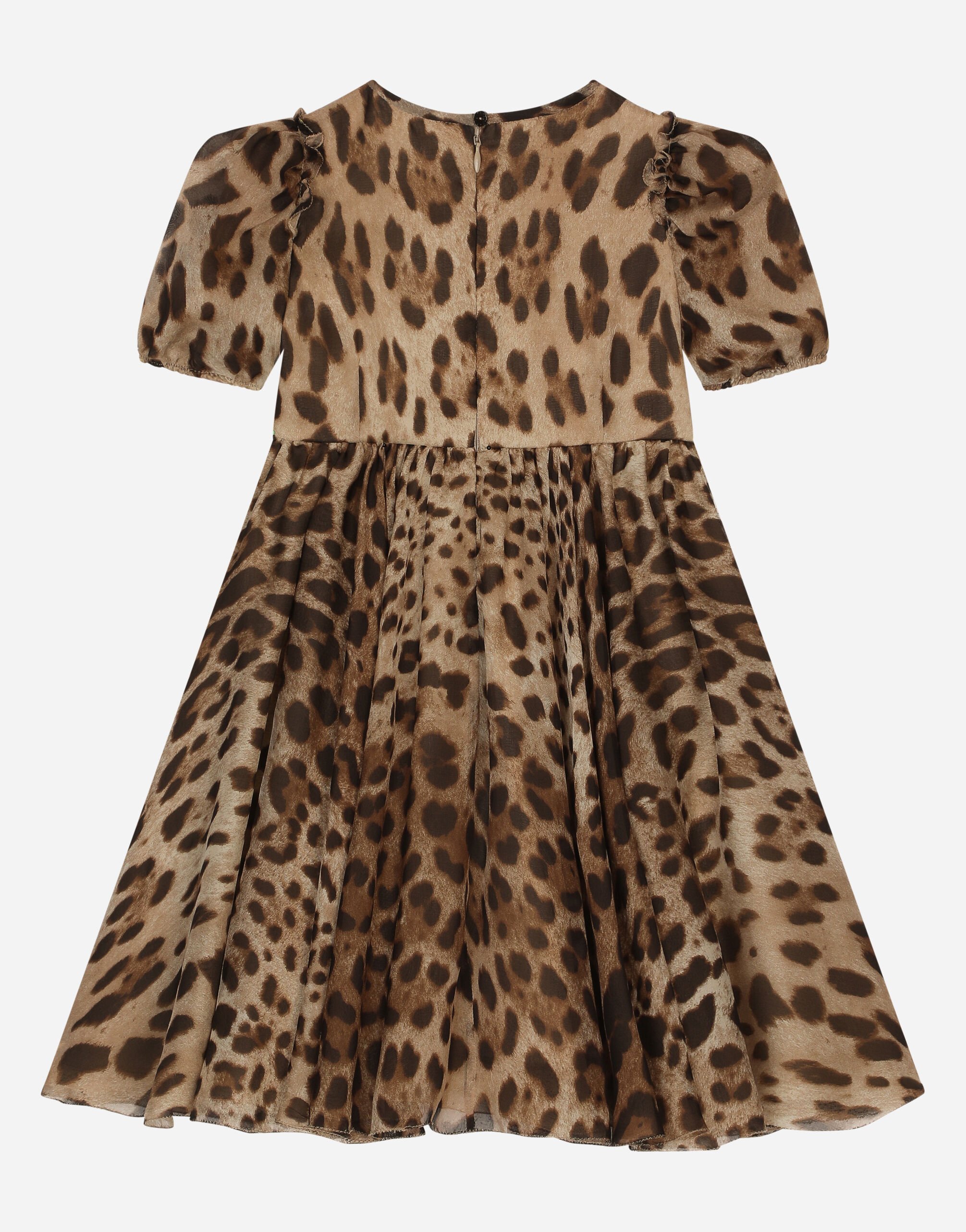 Leopard print kids dress sales