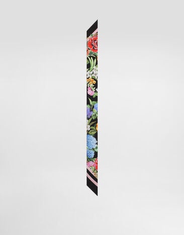 Dolce & Gabbana Floral-print twill headscarf (6x100) Print FS215AGDCV8