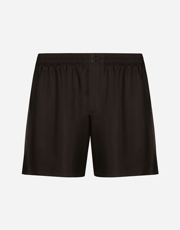 Dolce & Gabbana Silk shorts Multicolor M3A28TFU1S4