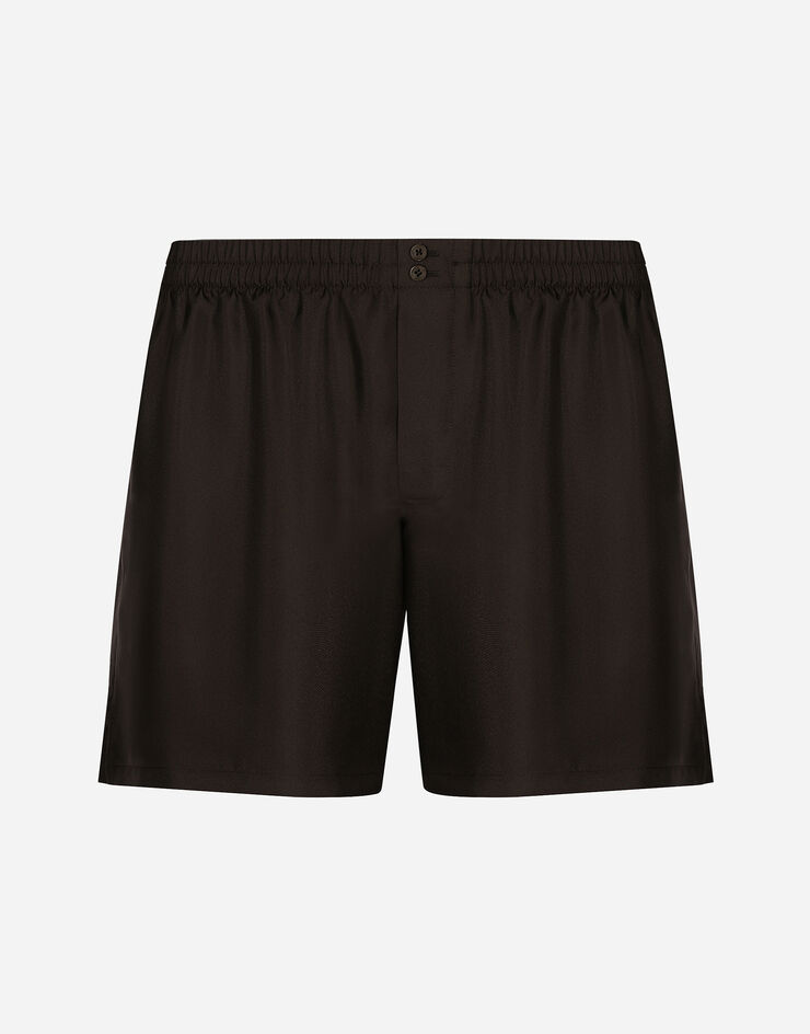 Dolce & Gabbana قميص حرير متعدد الألوان M3A28TFU1S4