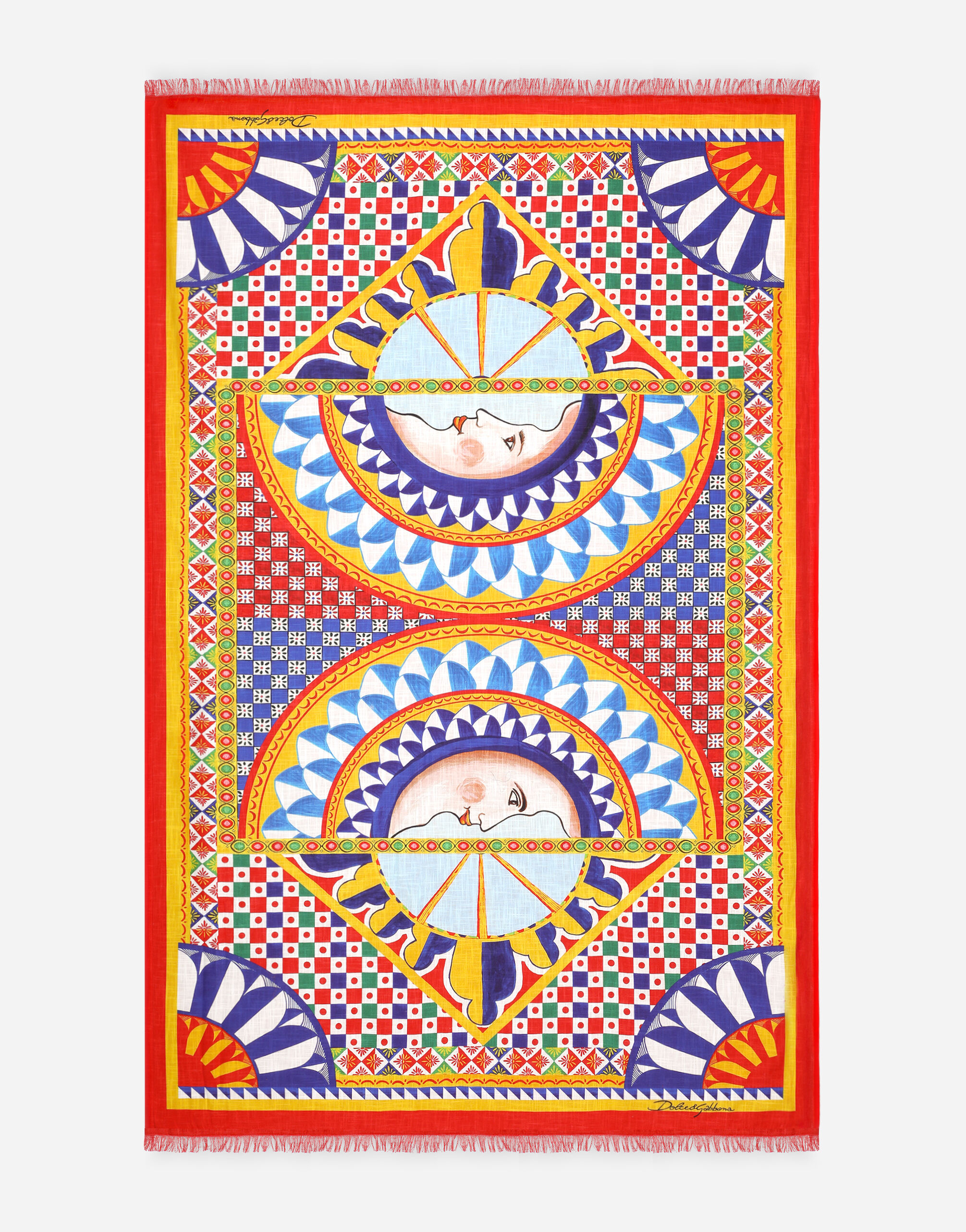Dolce and top gabbana beach towel
