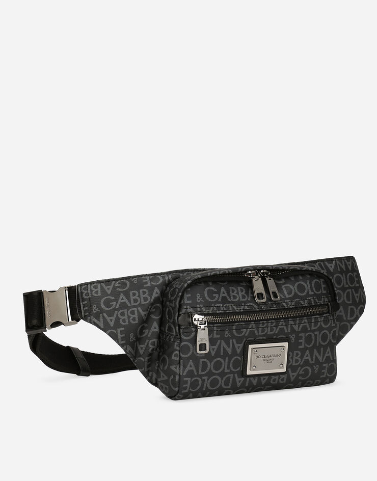 Dolce & Gabbana Маленькая поясная сумка из жаккарда с пропиткой разноцветный BM2218AJ705
