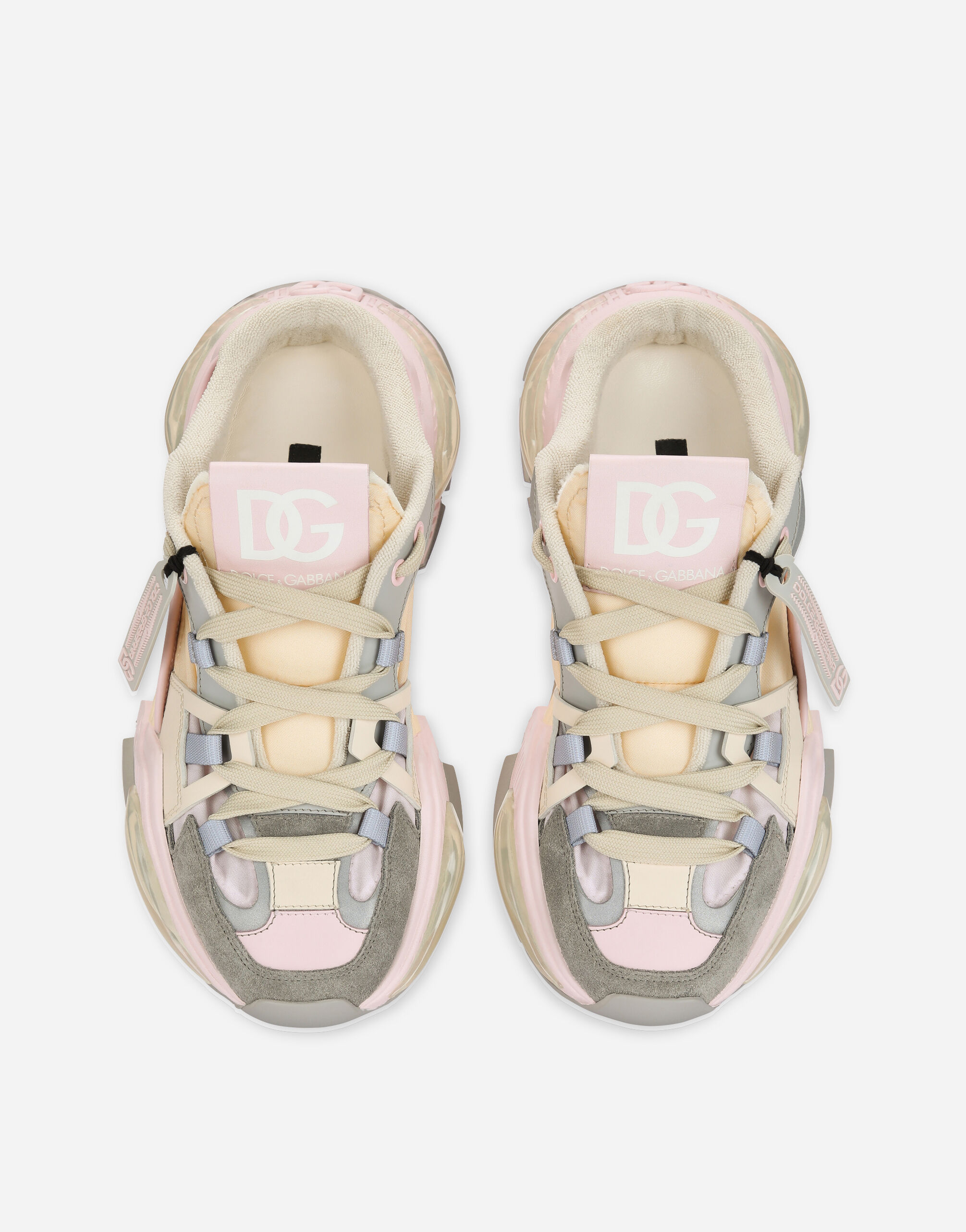 Airmaster Leather & Tech Sneakers