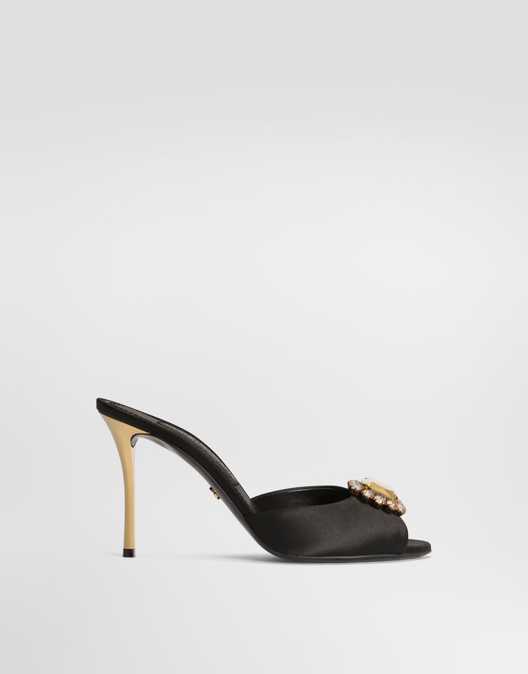 Dolce & Gabbana Satin sandals Dolce & Gabbana Satin sandals Black CR2081A7630