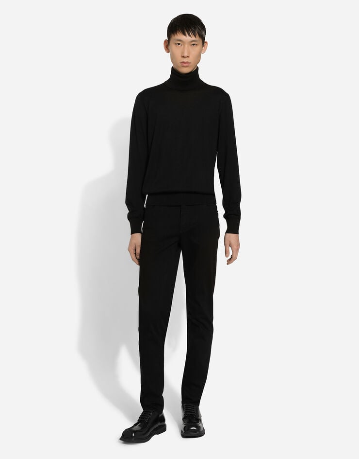 Dolce & Gabbana Jeans Slim Stretch schwarz gewaschen Mehrfarbig GY07CDG8GW6