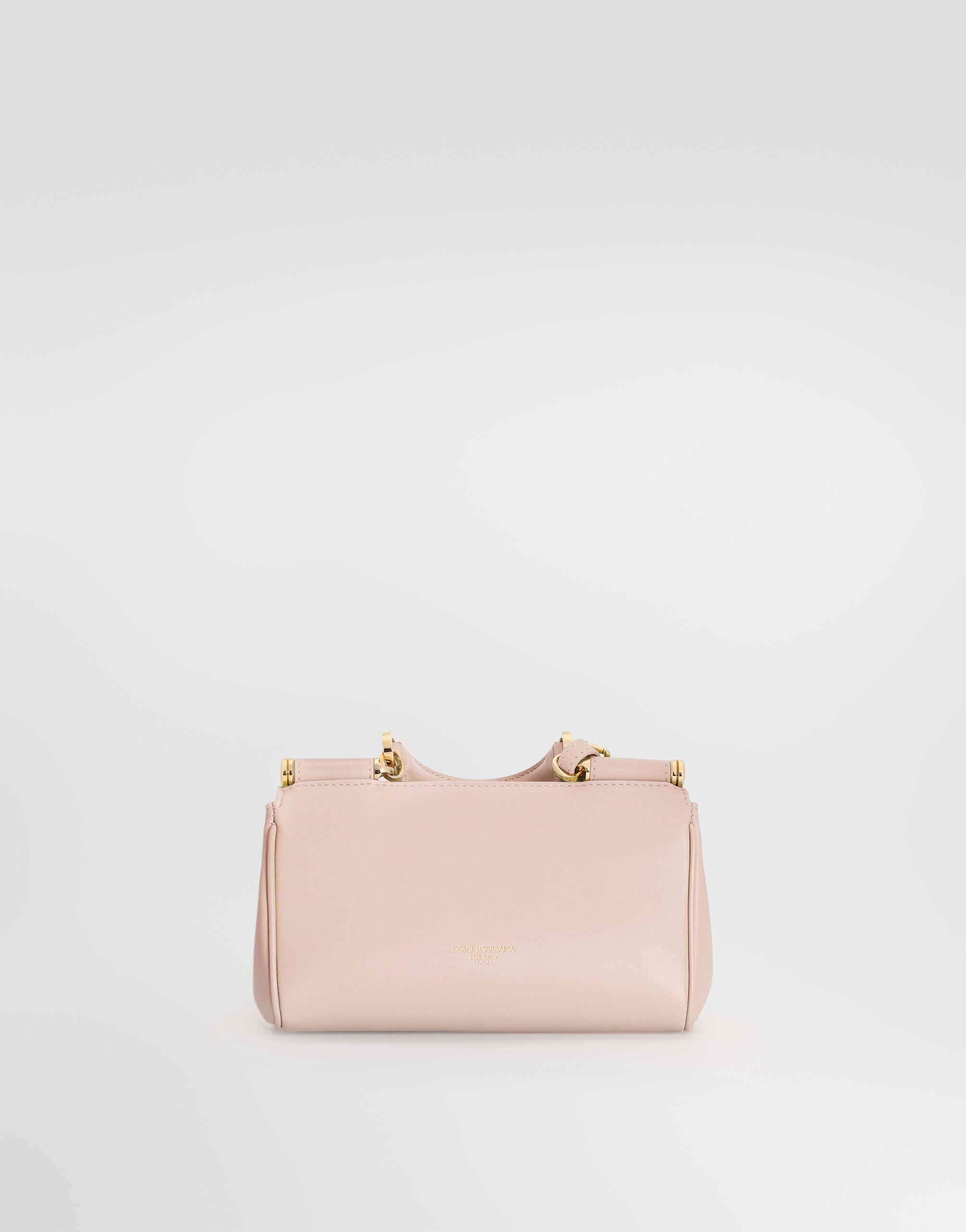 Mini My Sicily handbag in plongé calfskin in Beige for Women