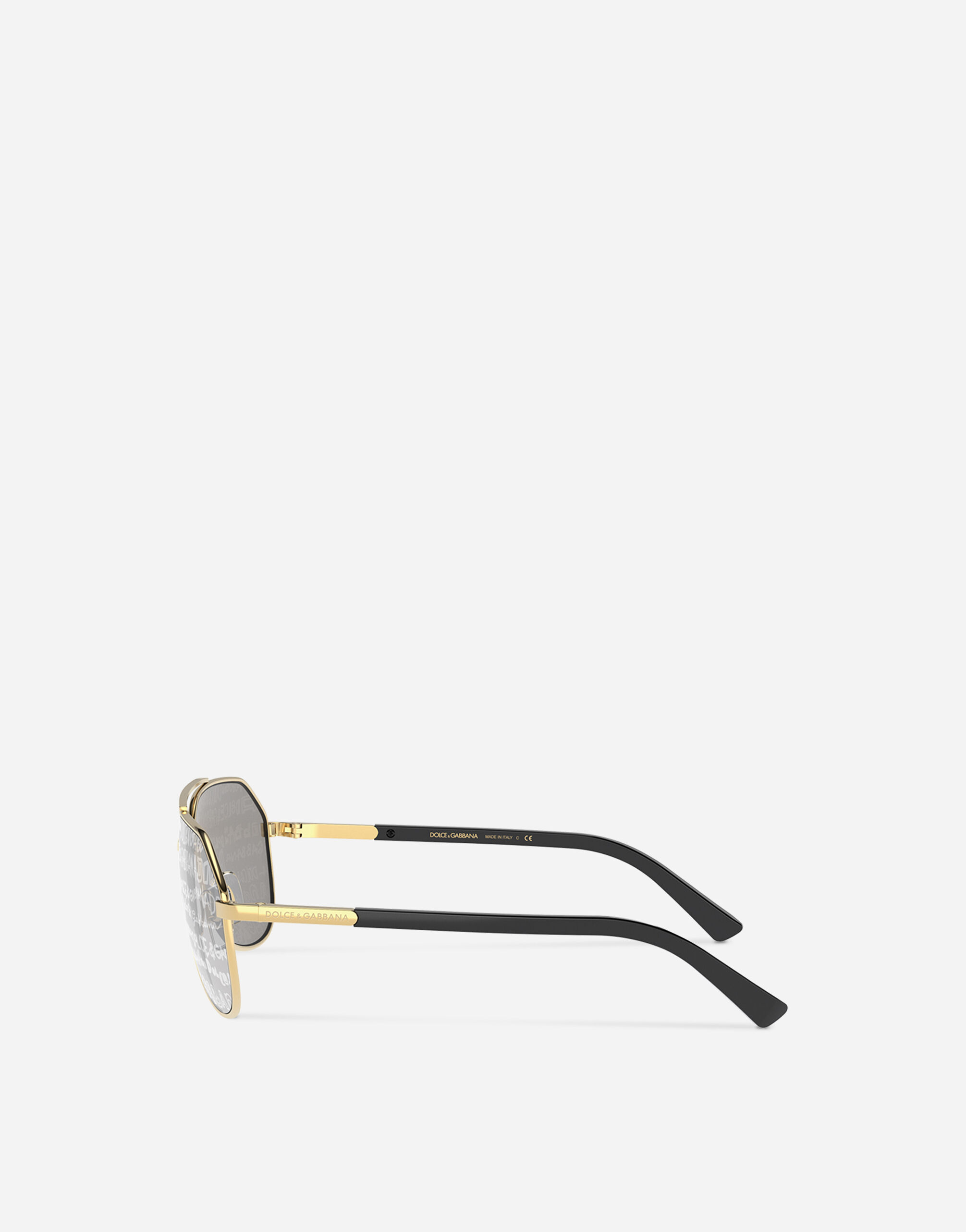 DOLCE&GABBANA GOLD EDITION サングラス Graffiti sunglasses in Gold for Men | Dolce&Gabbana® US