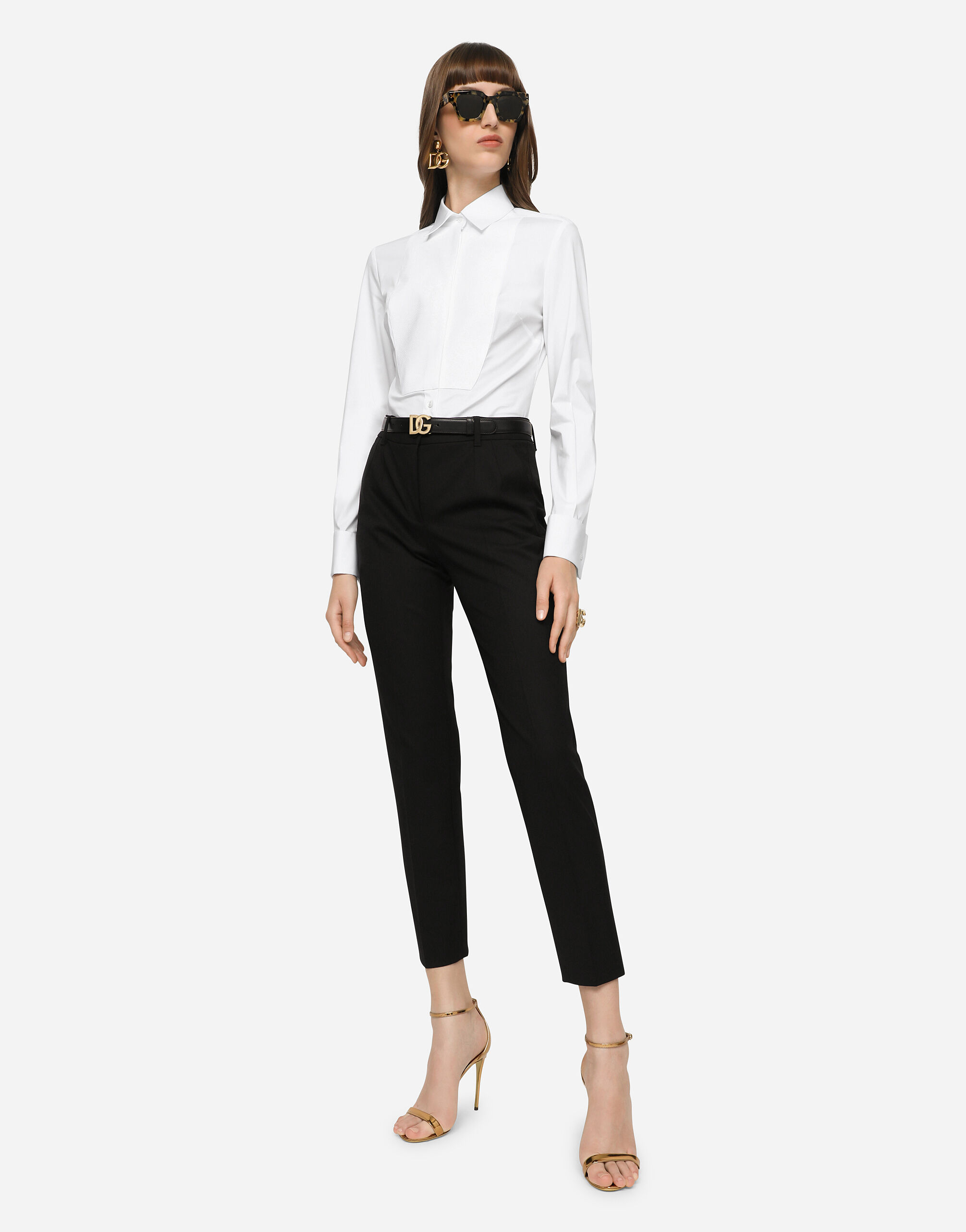 Stretch Wool Pants - Women | Dolce&Gabbana