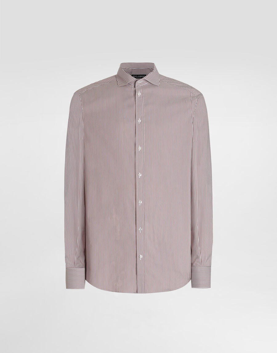 Striped cotton martini shirt
