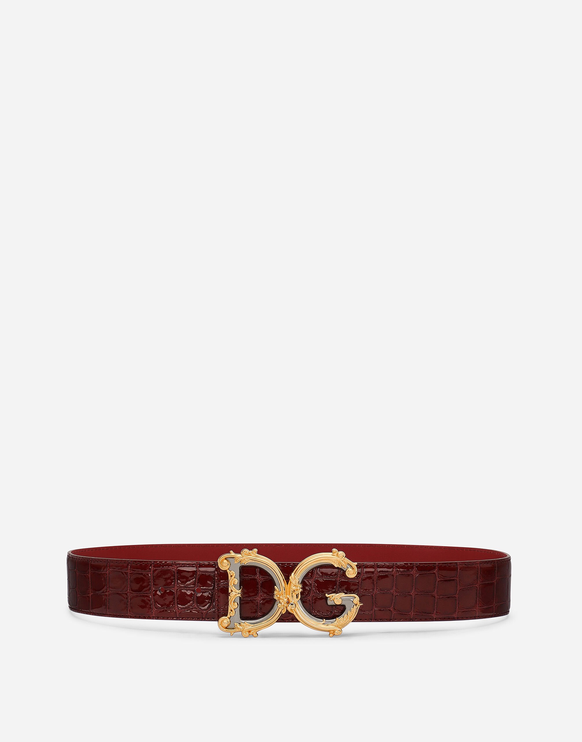 Dolce & Gabbana DG Girls belt Red FB311AGDK16
