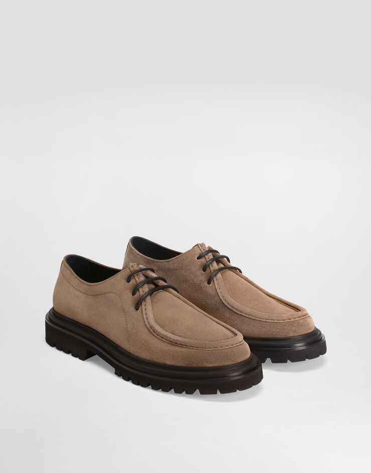 Dolce & Gabbana Split calfskin derby Brown A10886AT441