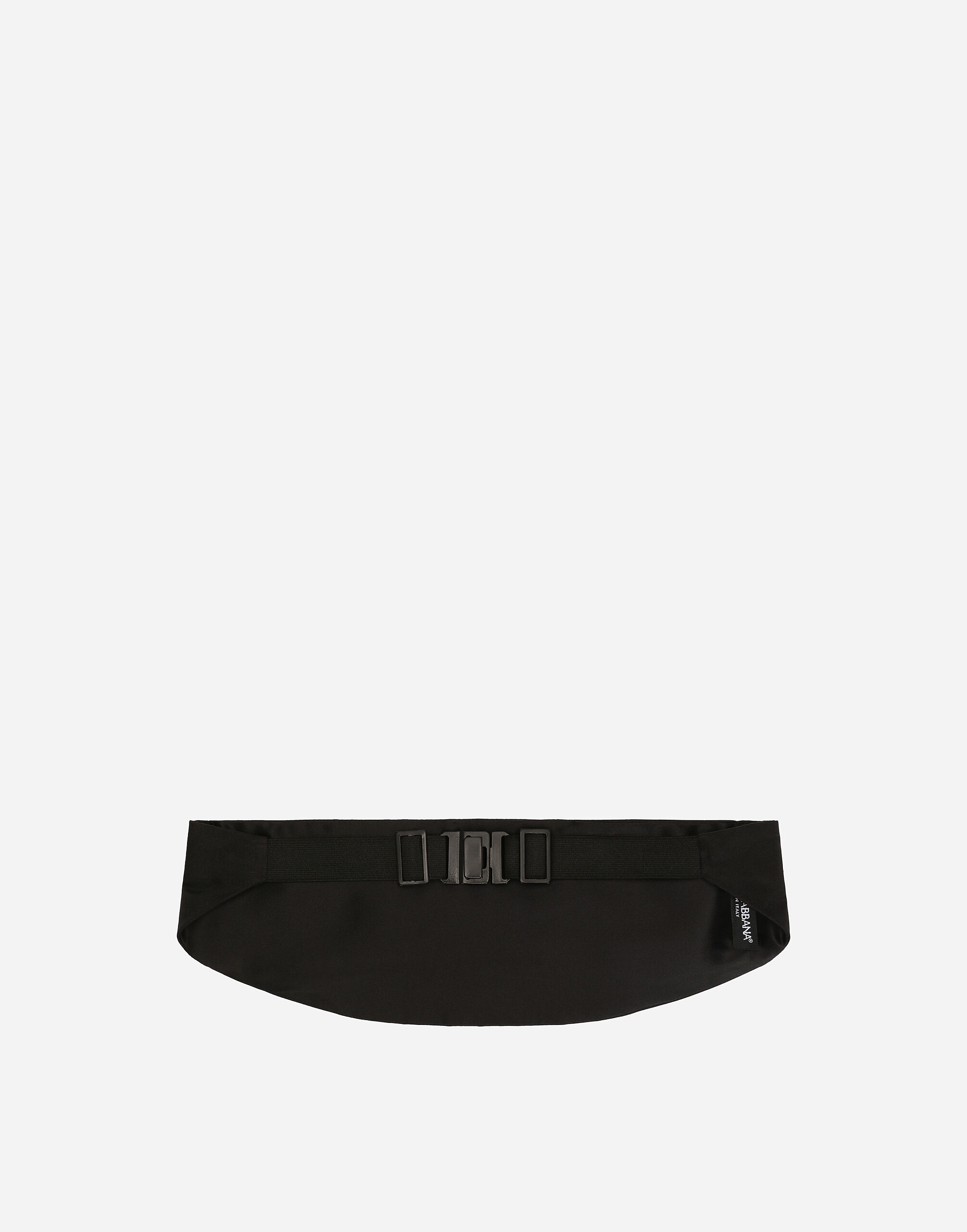 ベルト Dolce & Gabbana FW24 SATIN CUMMERBUND (FB394A G0U05N0000) Silk satin cummerbund in Black for Women | Dolce&Gabbana® US