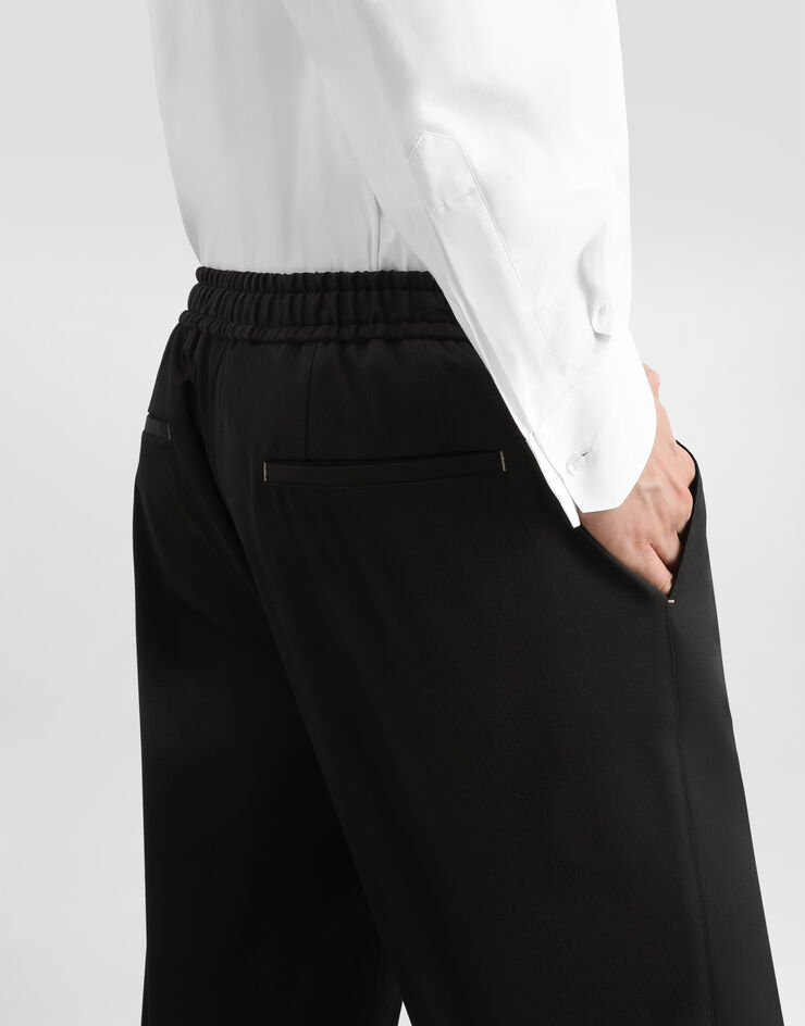 Dolce & Gabbana Pantalon de jogging en laine technique Dolce & Gabbana Pantalon de jogging en laine technique GP264TFUZFG