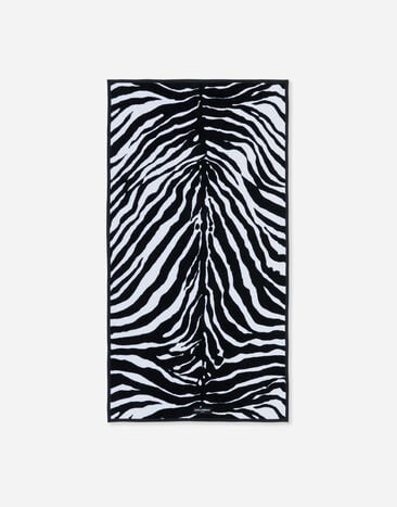 Dolce & Gabbana Terry Cotton Hand Towel Multicolor TCF004TCAAW