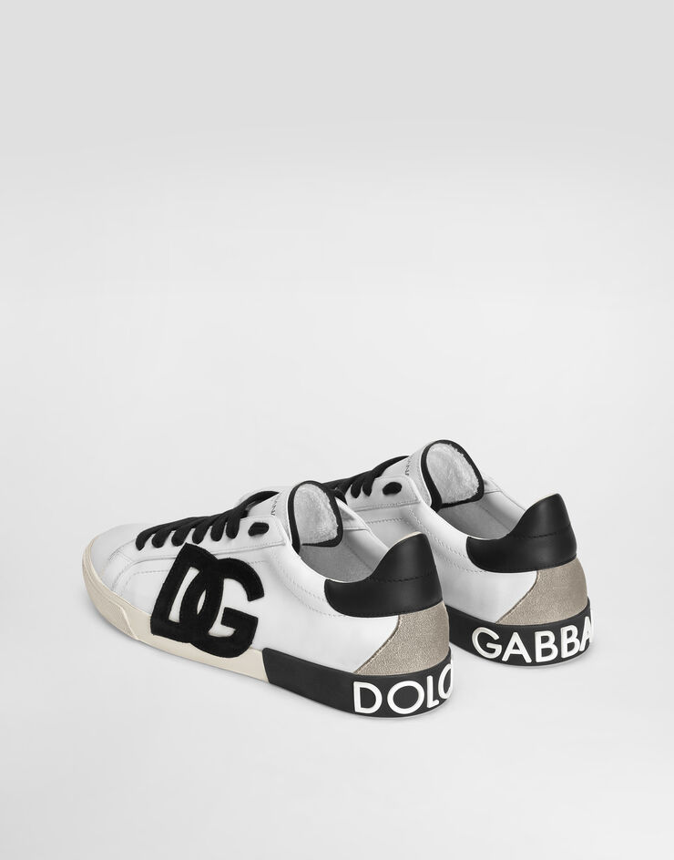 Dolce&Gabbana Calfskin Portofino Vintage sneakers Multicolor CS2203AO277