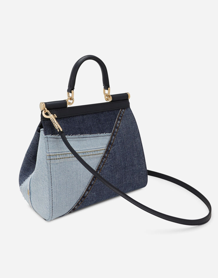 Dolce & Gabbana ハンドバッグ シシリー ミディアム ブルー BB6003AO621
