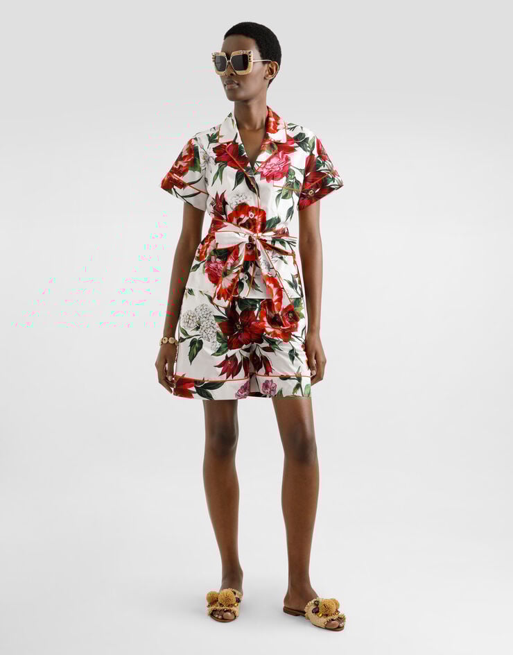 Dolce & Gabbana Short à imprimé fleurs Imprimé FTAM7THS5TQ
