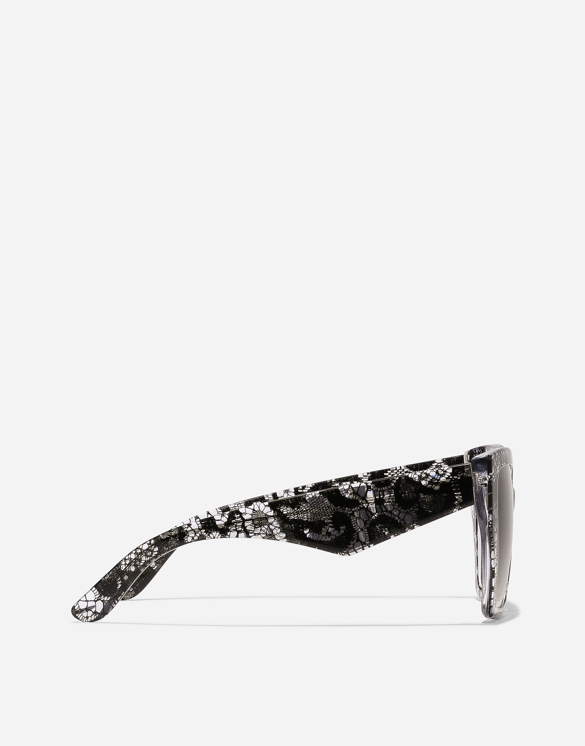 ブラックのウィメンズ DG Crossed sunglasses | Dolce&Gabbana®