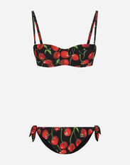 Dolce & Gabbana Cherry-print balconette bikini Print O8C09JFSG8G
