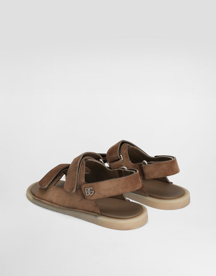 Dolce & Gabbana Suede sandals Brown A80492AT441