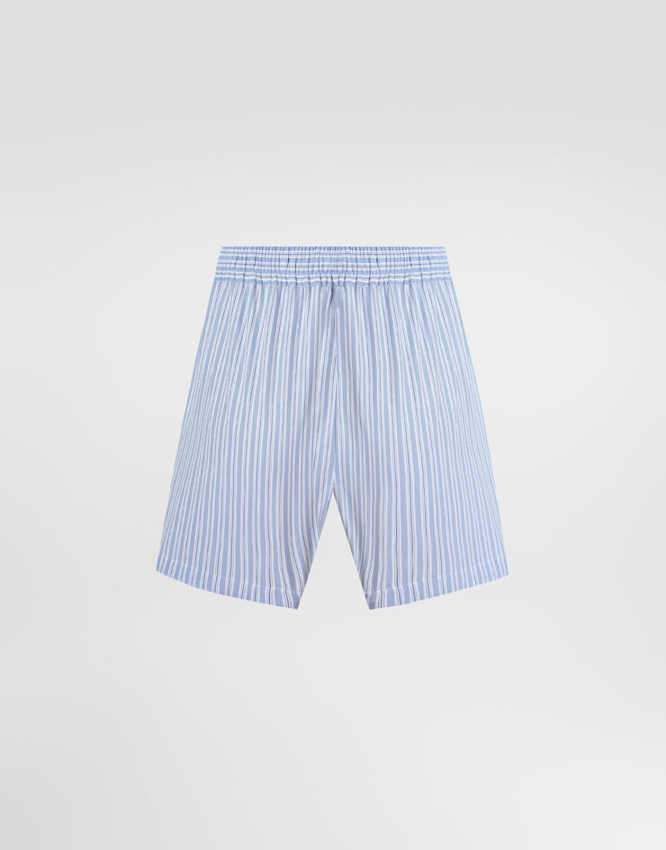 Dolce & Gabbana Striped poplin shorts Multicolor FTDJ1TFR510