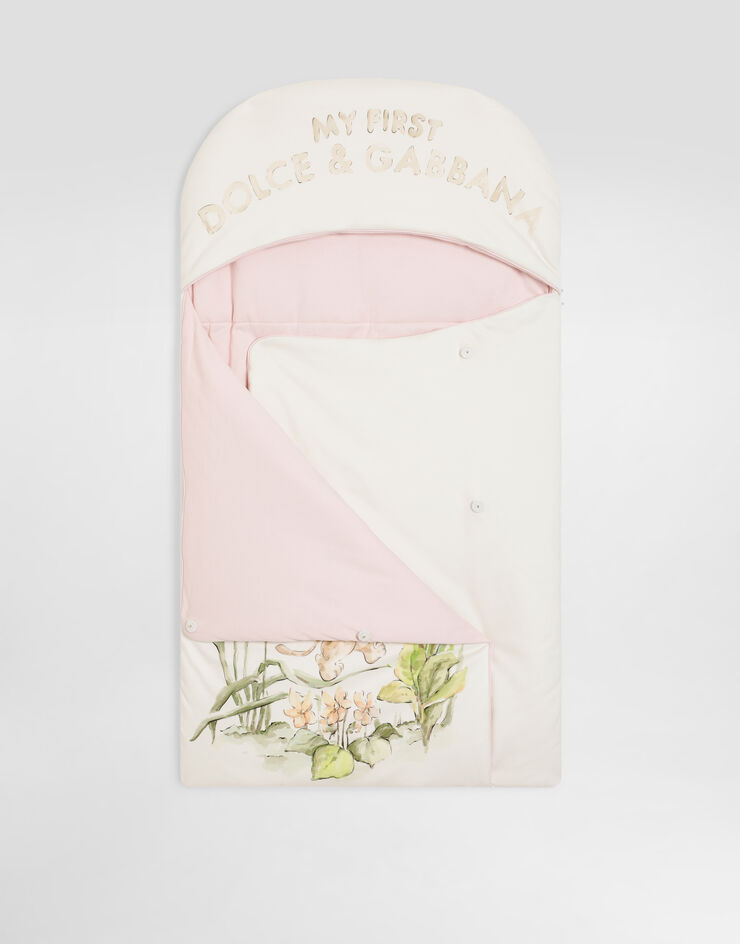 Dolce & Gabbana Interlock baby nest Dolce & Gabbana Interlock baby nest White LNJAJ1G7P8V