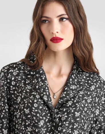 Dolce & Gabbana Collar con colgante de corazón Plateado WNS8S1W1111