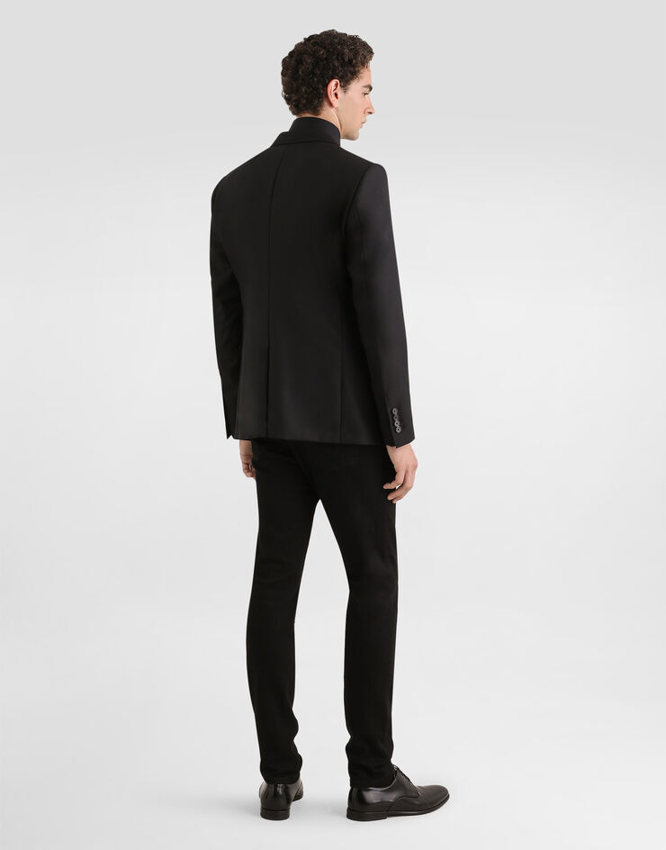 Dolce & Gabbana Martini poplin shirt Black G5NP9TGJ721