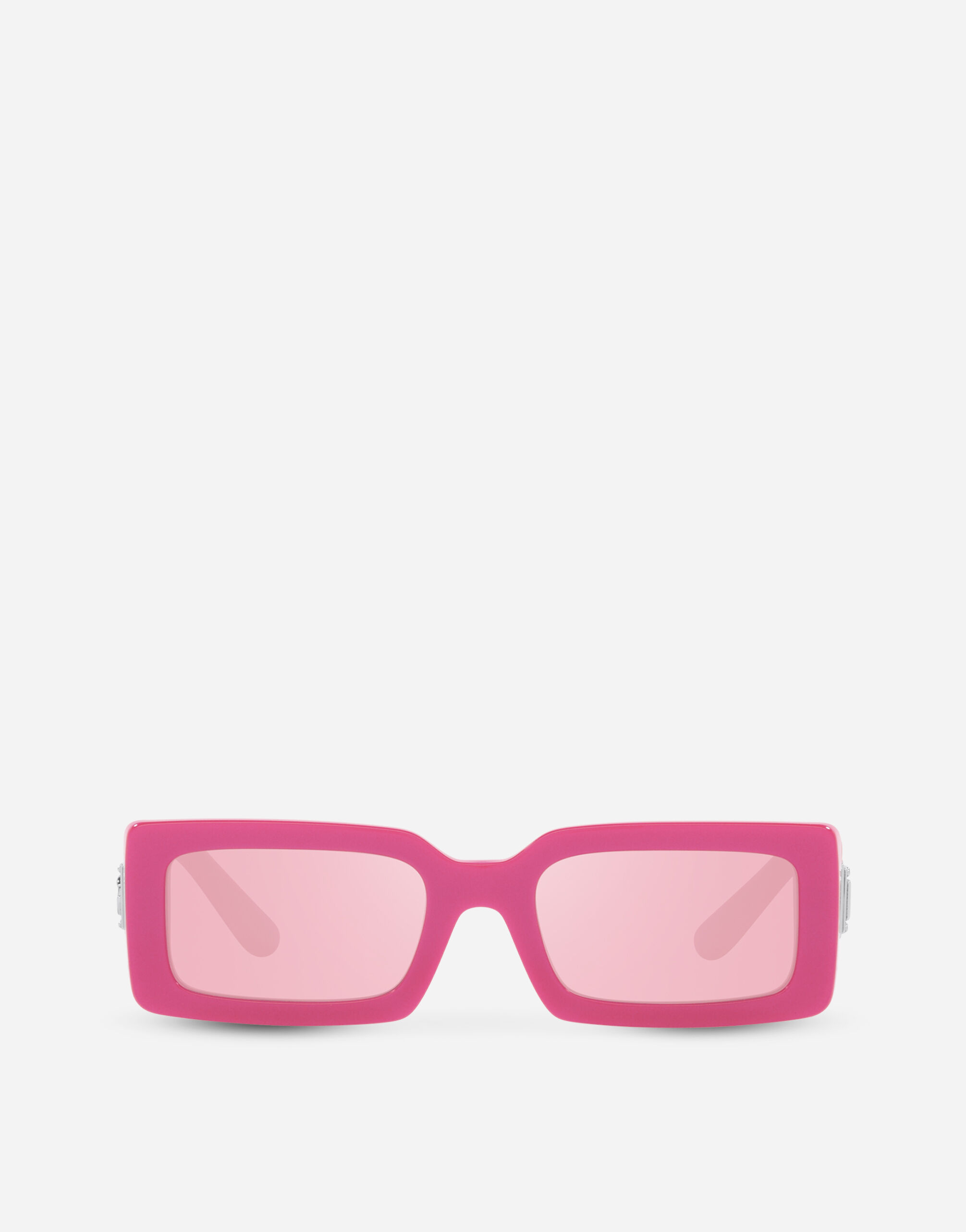 Pink metallic sunglasses sales