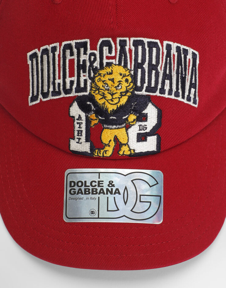 Dolce & Gabbana Drill baseball hat with logo  LB5H71G7P6U