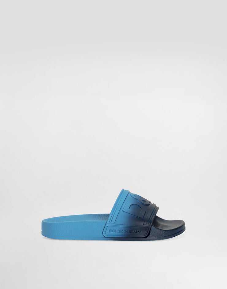 Dolce & Gabbana Slides with ombré hydro dripping Dolce & Gabbana Slides with ombré hydro dripping Azure DD0320A5631