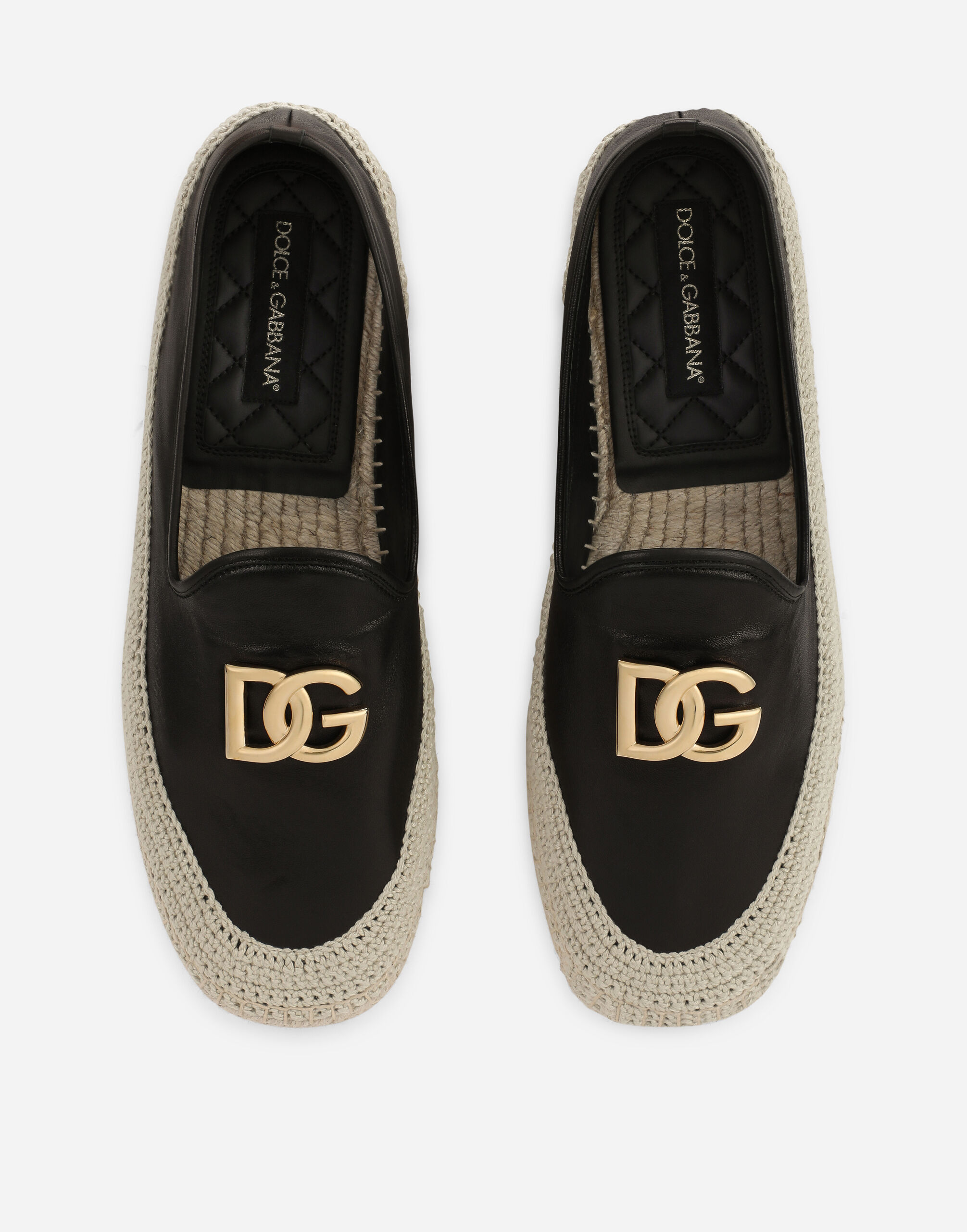 【DOLCE & GABBANA】ESPADRILLAS Printed brocade fabric espadrilles in Multicolor for Women
