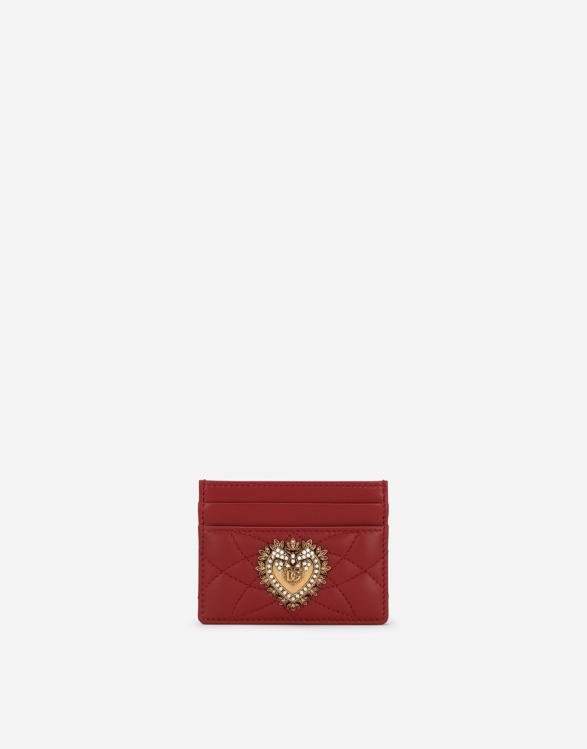 Dolce & Gabbana Devotion card holder Red BI0330AG081