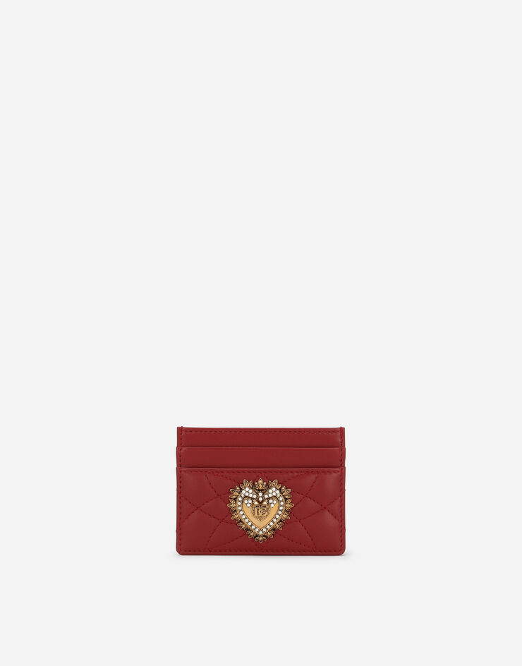 Dolce & Gabbana حافظة بطاقة ديفوشن أحمر BI0330AV967