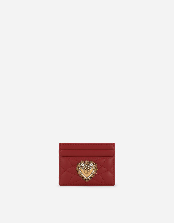 Dolce & Gabbana Devotion card holder Red BI0330AV967