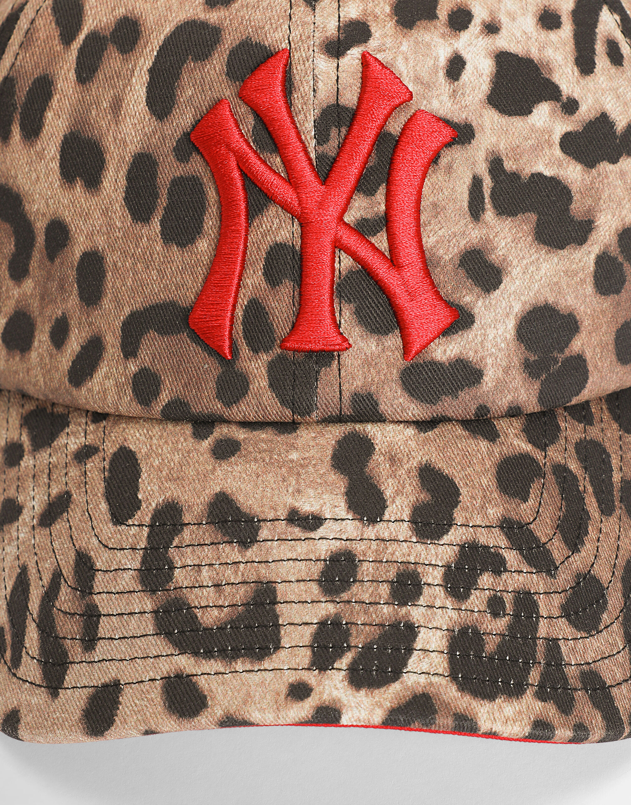 Dolce&Gabbana X '47 New York Yankees Leo-Print Baseball Cap in